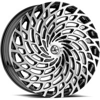 Azara Aza-523 Gloss Black Machined Wheels - 28x9.5 - 5x115