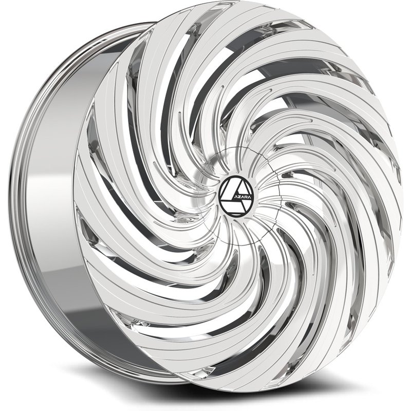 Roues Azara Aza-535 Chrome - 18x8 - Motif de boulon 5x100 — Roues et jantes
