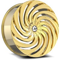 Azara Aza-535 Gold Wheels - 22x8.5 - 5x112 Bolt Pattern