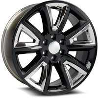 Roues O.E. Revolution C-08 Noir Brillant - 22x9 - Motif de Boulons 6x139.7