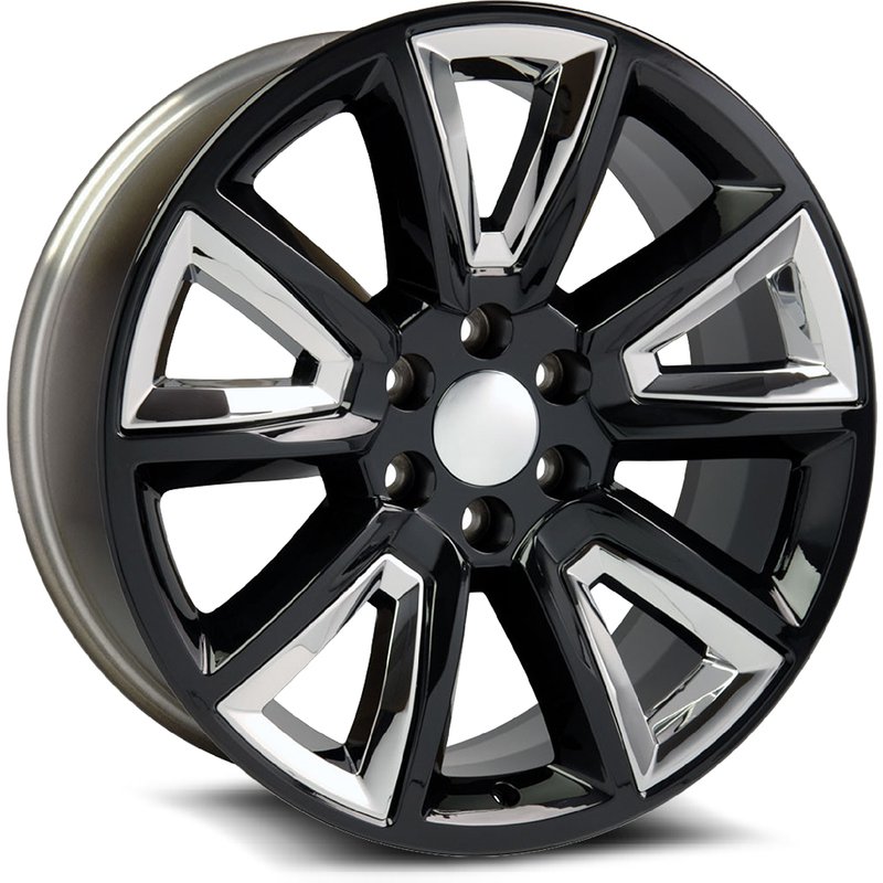 O.E. Revolution C-08 Gloss Black Wheel - 22x9 - 6x139.7 Bolt Pattern — Wheels & Rims