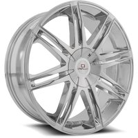 Roues Cavallo CLV-18 Chrome - 24x9 - Motif de boulon 6x135 - Dégagement 25