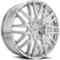 Roues Cavallo CLV-24 Chrome - 24x9, motif de boulon 5x115, déport 18