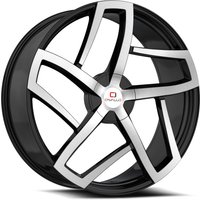 Roues Cavallo CLV-50 Noir Brillant Usiné - 20x8.5 - 5x114.3