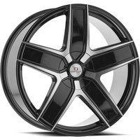 Cavallo CLV-C-31 Gloss Black Machined 18x8 Rims 4x100 Bolt Pattern — Wheels & Rims