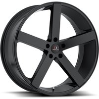 Roues Cavallo CLV-C-5 Noir Brillant - 18x8, Motif de 5x120