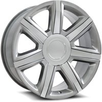 Roues O.E. Revolution D-05 Argent - 22x9 - Motif de boulon 6x139.7