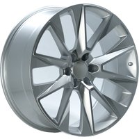 O.E. Revolution D-35 Silver Machined Wheels - 26x10 - 6x139.7 — Wheels & Rims