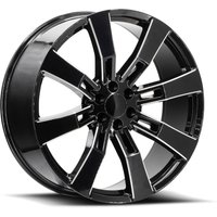 O.E. Revolution G-02 Gloss Black Milled Wheels - 24x10, 6x139.7