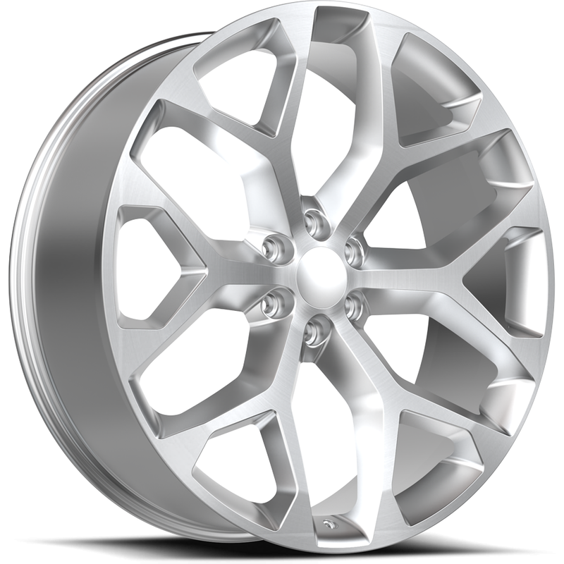 Roues O.E. Revolution G-06 Gunmetal Machined - 22x9 - 6x139.7 — Roues et jantes