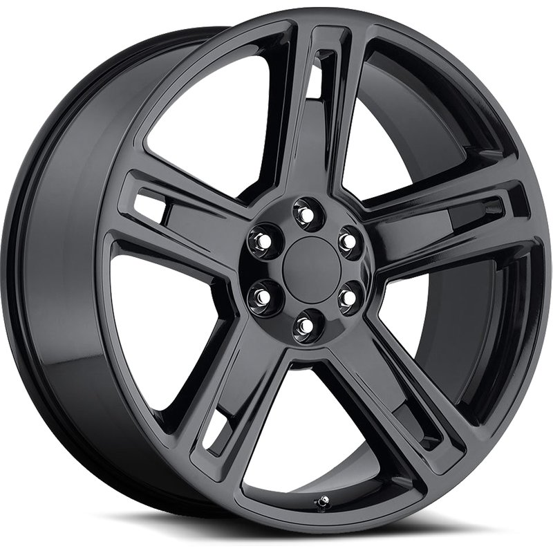 Roues O.E. Revolution G-07 Noir Brillant - 26x10 - Motif de Boulons 6x139.7 — Roues et jantes