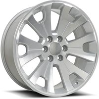 O.E. Revolution G-12 Silver Machined Wheels - 22x9 - 6x139.7