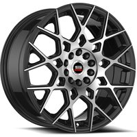 Spec-1 SP-52 Gloss Black Machined Wheels - 17x7.5 - 5x110