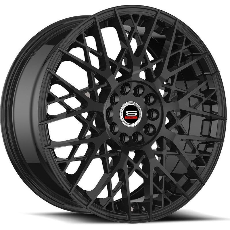 Spec-1 SP-53 Gloss Black Wheels - 17x7.5 - 5x105 - 42 Offset — Wheels & Rims