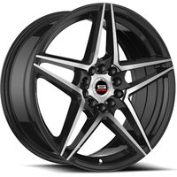 Spec-1 SP-54 Gloss Black Machined Wheels - 20x8.5 - 5x100