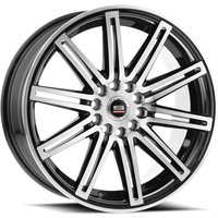 Spec-1 SP-48 Gloss Black Machined 18x8 Rims 5x114.3 Bolt Pattern — Wheels & Rims