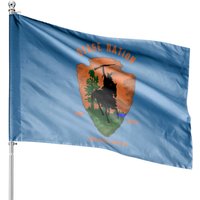 Drapeau de maison Osage Nation Tribe Amérindien Flèche Vintage — Drapeaux décoratifs
