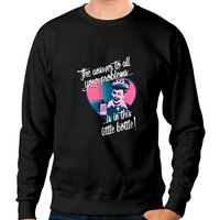 I Love Lucy Vitameatavegamin Chandail Unisexe à Col Ronde