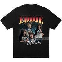 T-Shirt Noir pour Hommes Eddie Munson — T-shirts pour hommes