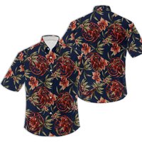 House Of Dragon Hawaiian Shirt, Dragon Button Shirt