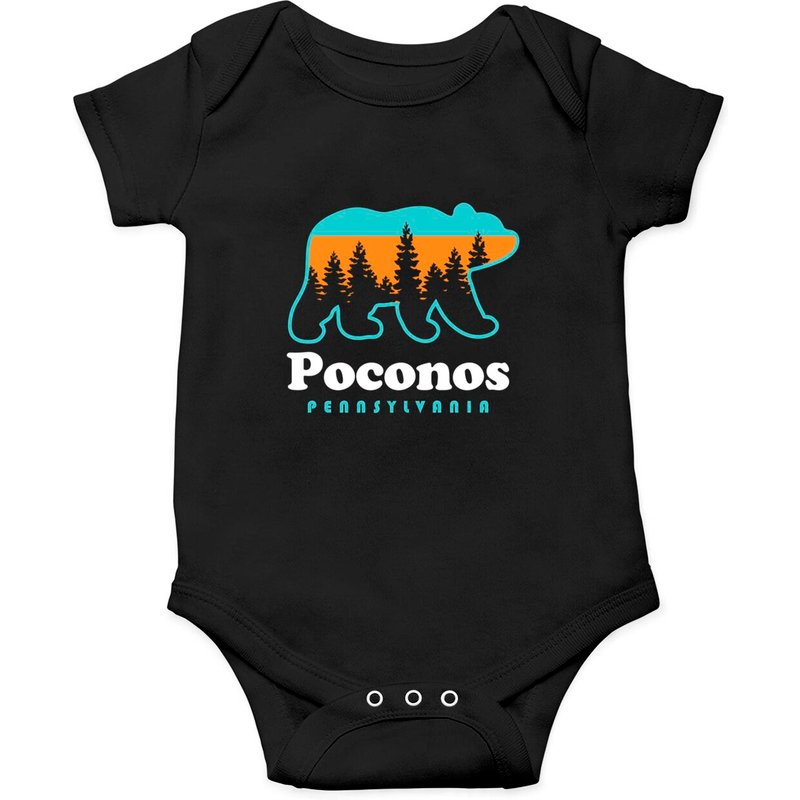 Body bébé Poconos Pennsylvania Bear Pocono Mountains — Bodys bébé