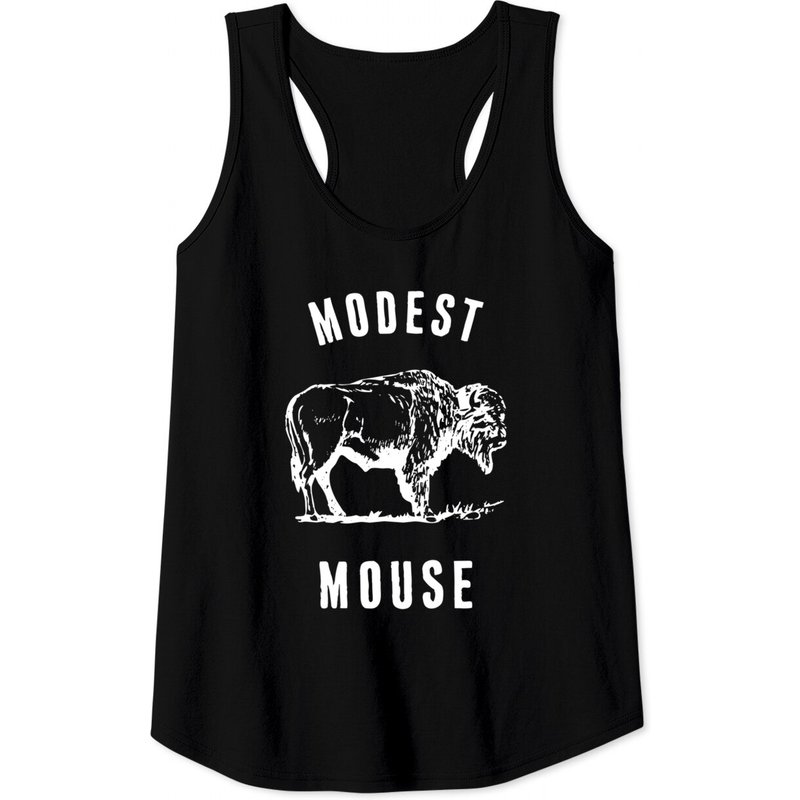 Débardeurs Modest Mouse pour hommes en noir — T-shirts pour hommes
