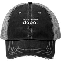 Casquette Trucker Unapologetically Dope pour hommes et femmes — Casquette de baseball