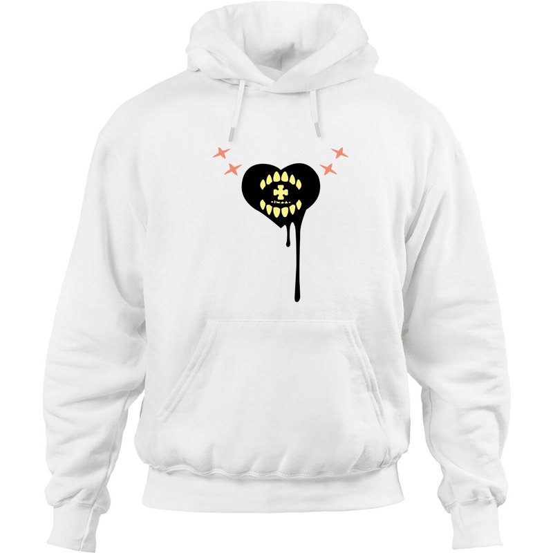 Happy Chaos 2 - Guilty Gear Hoodie Unisexe en Vert Militaire — Sweats à capuche pour hommes