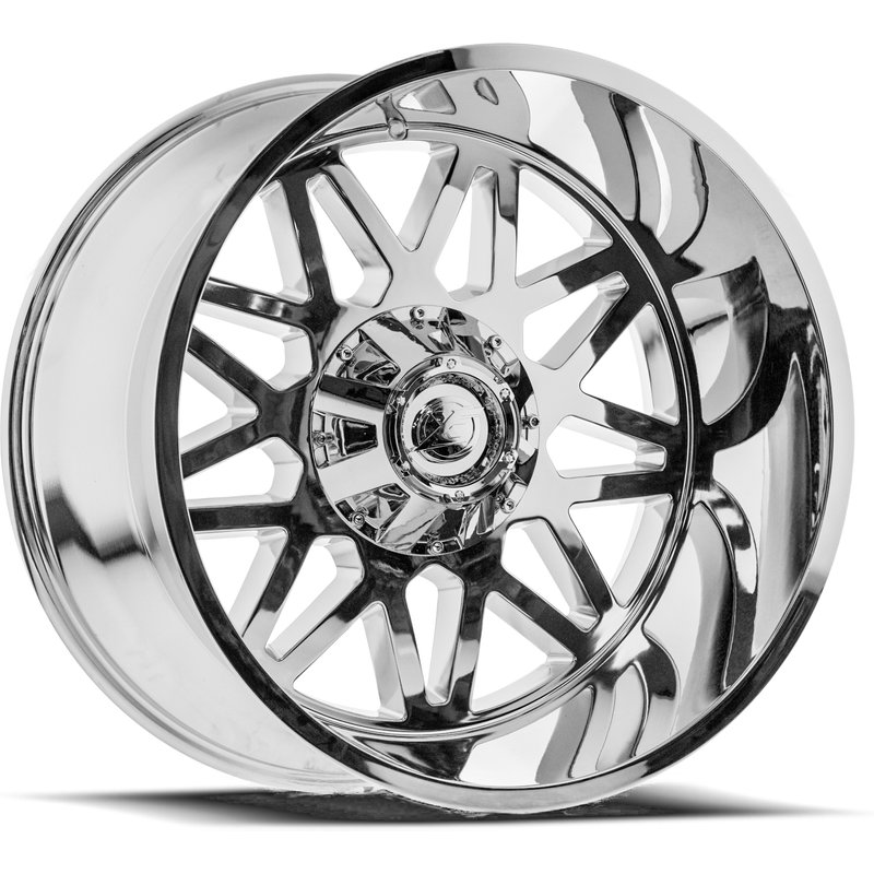 XF Off-Road XF-211 Chrome Wheels - 26x14 - 5x127 Bolt Pattern — Wheels & Rims