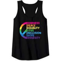 Kindness Peace Equality Love Inclusion Hope Diversity Men's Tank Tops