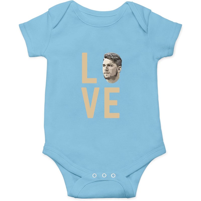 Luka Doncic Love - Luka Doncic - Baby Onesies