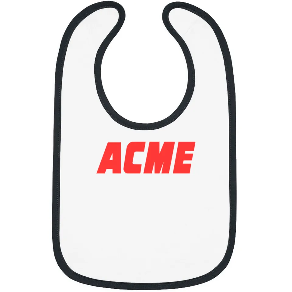 Bavoirs Acme Markets L en Blanc/Noir