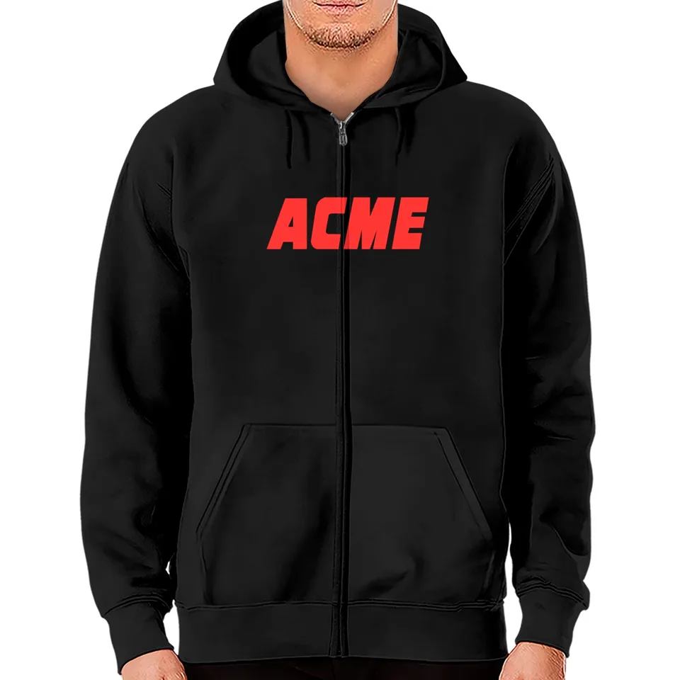 Acme Markets L Zip Hoodies pour unisexe noir — Sweats à capuche pour hommes