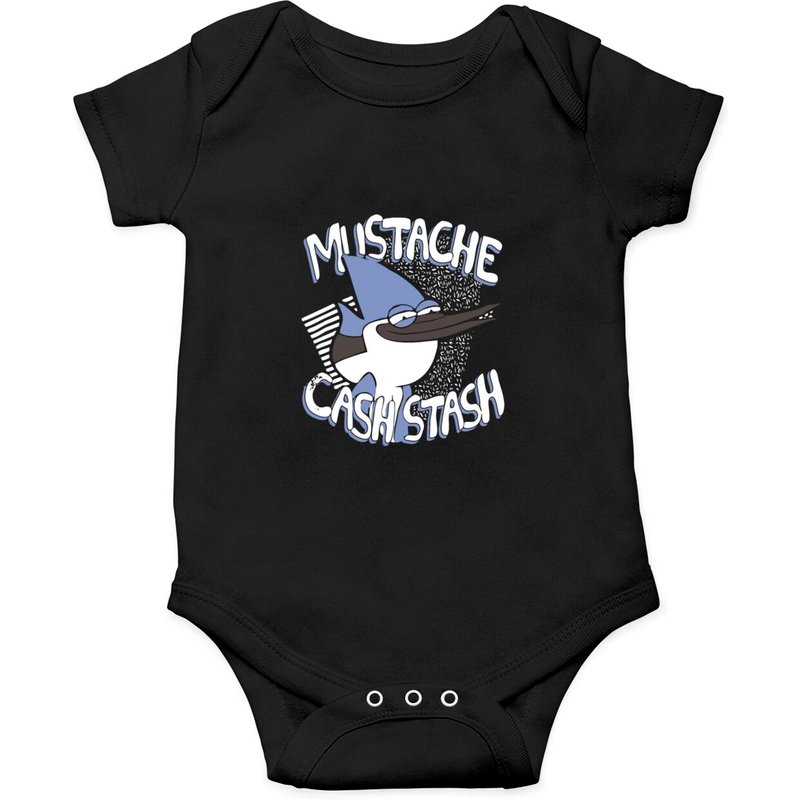 Mustache Cash Stash Show T - Body pour bébé — Bodys bébé