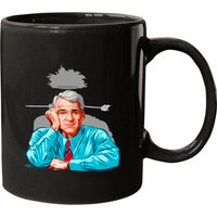 Mug en céramique de Steve Martin par Paul Cemmick
