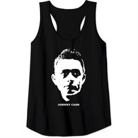 Débardeurs pour hommes Johnny Cash - Noir — T-shirts pour hommes