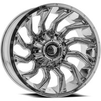 XF Off-Road XF-224 Chrome Wheels - 22x12 - 8x165.1 Bolt Pattern — Wheels & Rims