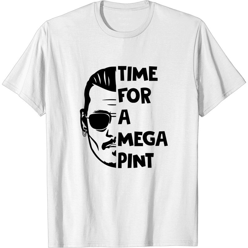 Time For A Mega Pint Men's T-Shirt — Mens T Shirts