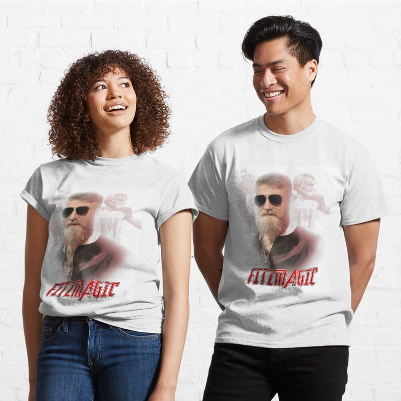 Fitzmagic Classic T-Shirt for Men in Purple — Mens T Shirts