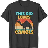 T-shirt Camel pour enfants - Ce petit aime les chameaux