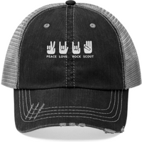 Casquette Trucker Scout Hand Sign Scouting Laws