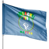 Drapeaux de Maison Black Lives Matter avec Citations Inspirantes — Drapeaux décoratifs