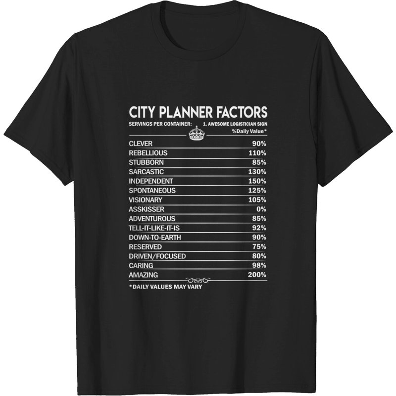 City Planner T Shirt - Told You To Do The 1st Time Tee