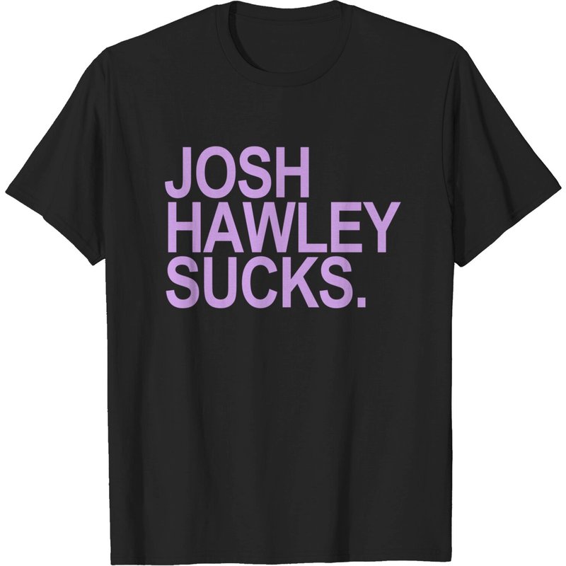 T-shirt pour hommes Josh Hawley Sucks Lavender 2 — T-shirts pour hommes