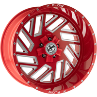 XF Off-Road XFX-304 Red Milled Wheels - 22x12 - 5x139.7 -44 Offset