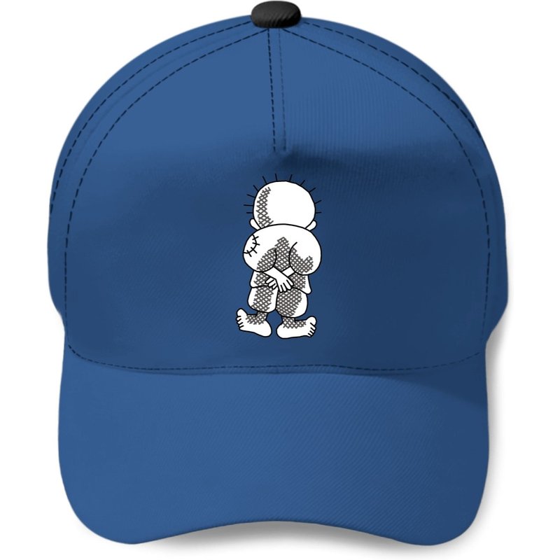 Casquettes de baseball Hanzala, Handala, حنظلة en bleu royal — Casquette de baseball