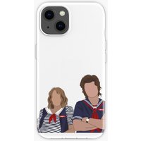 Steve And Robin iPhone Case - Flexi Case with Clear TPU Shell