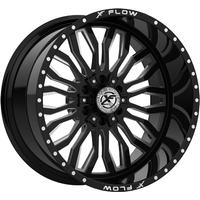 XF Off-Road XFX-305 Gloss Black Milled Wheels - 24x14 - 6x135