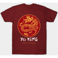 T-shirt pour hommes Fu King Chinese Restaurant en bleu royal