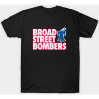T-shirt Broad Street Bombers 1 Noir Phillies pour hommes